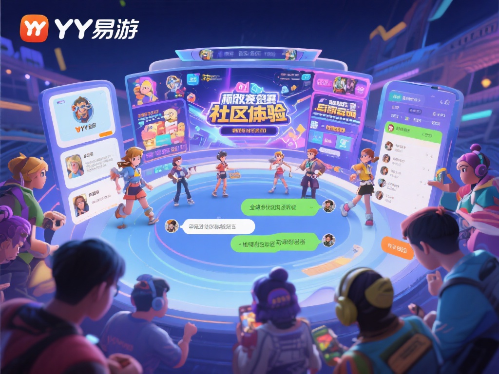 YY易游.vio社区互动：与全球玩家共享游戏激情