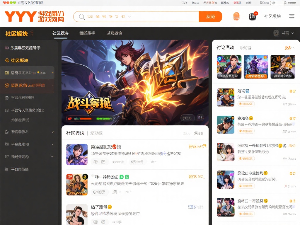 YY易游游戏官网的社区板块也是其吸引玩家的重要部分