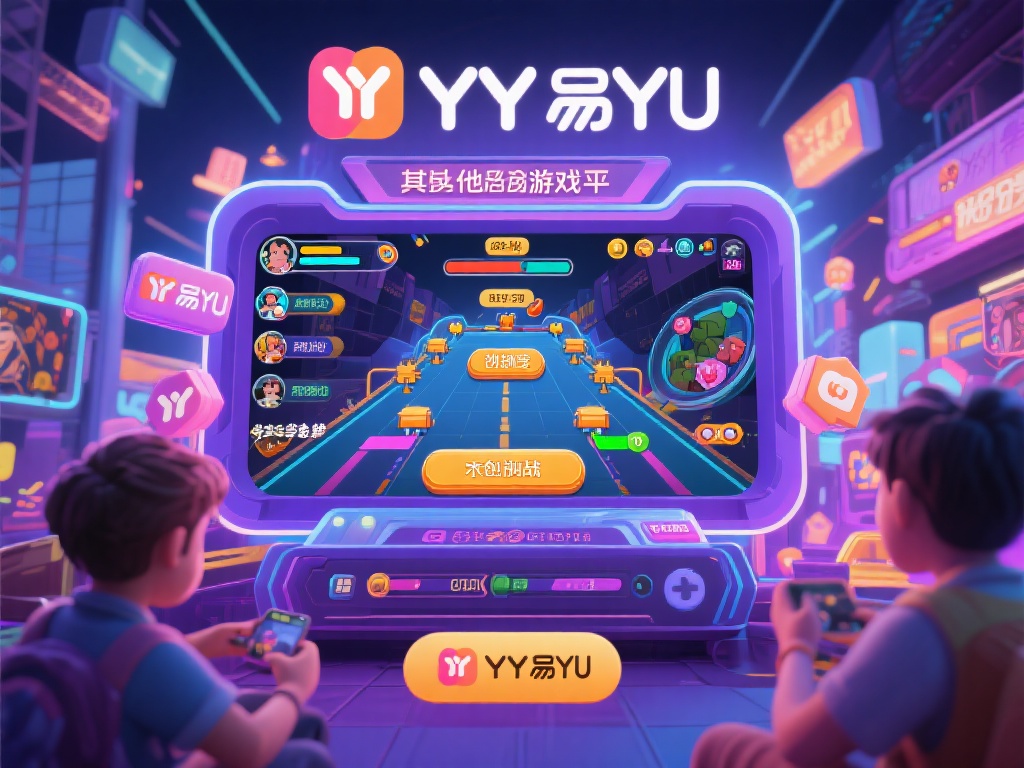 与其他普通游戏平台不同，YY易游融合了多项创新功能