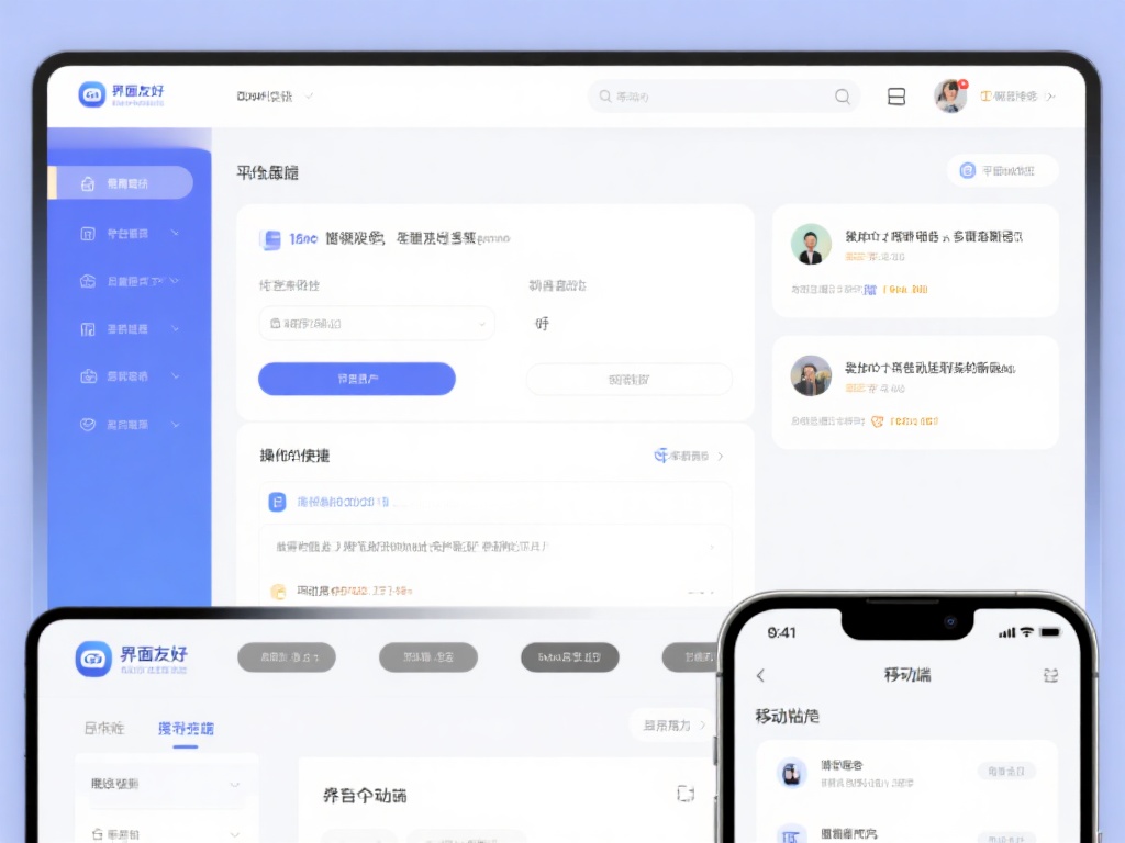 界面友好，操作便捷
平台设计十分注重用户体验，简