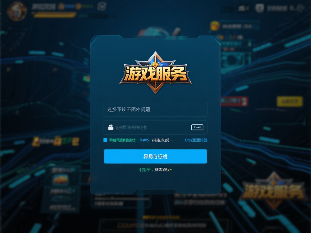 连接不稳定问题
很多用户反映在登录某些游戏服务时