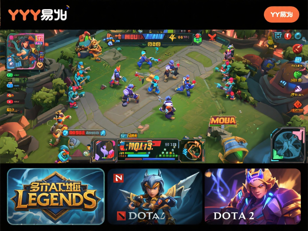 多人在线战术竞技游戏（MOBA）：强调团队合作与战