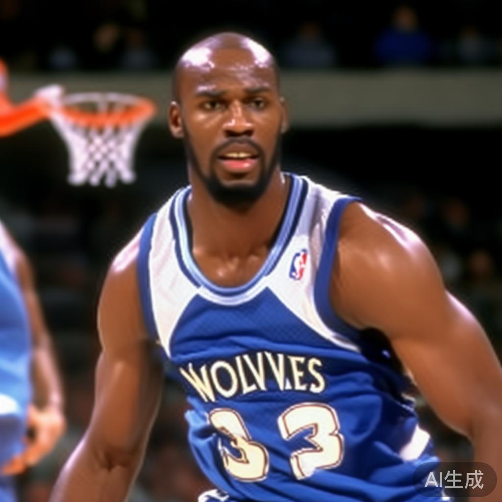 yy易游凯文加内特的传奇职业生涯全景回顾 在职业生涯早期,加内特就展现了非凡的潜能。1995