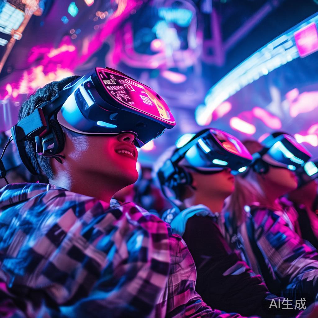 在提升娱乐互动性方面，虚拟现实（VR）和增强现实（